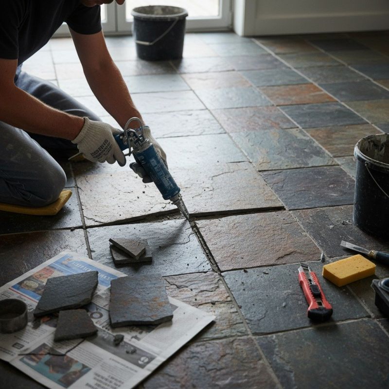 Slate Tile Repair