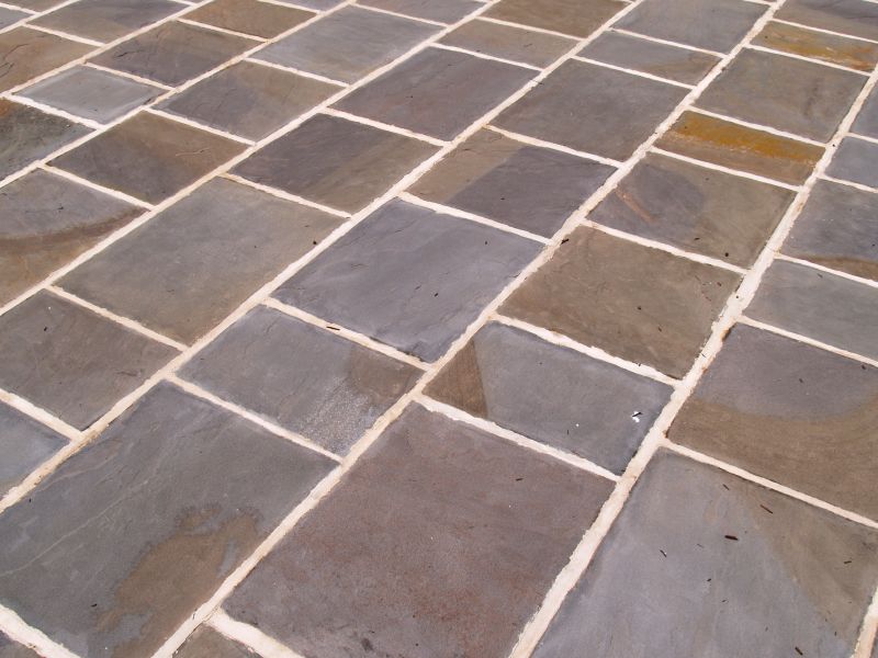 Slate Tile Repair Process